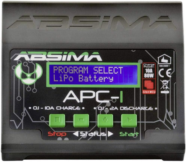 Absima 4000013 4000013-Absima Multifunktionsladegerät APC-1-Zubehör RC Autos, Mehrfarbig