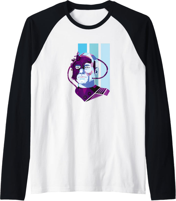 Star Trek: The Next Generation Picard Borg Raglan