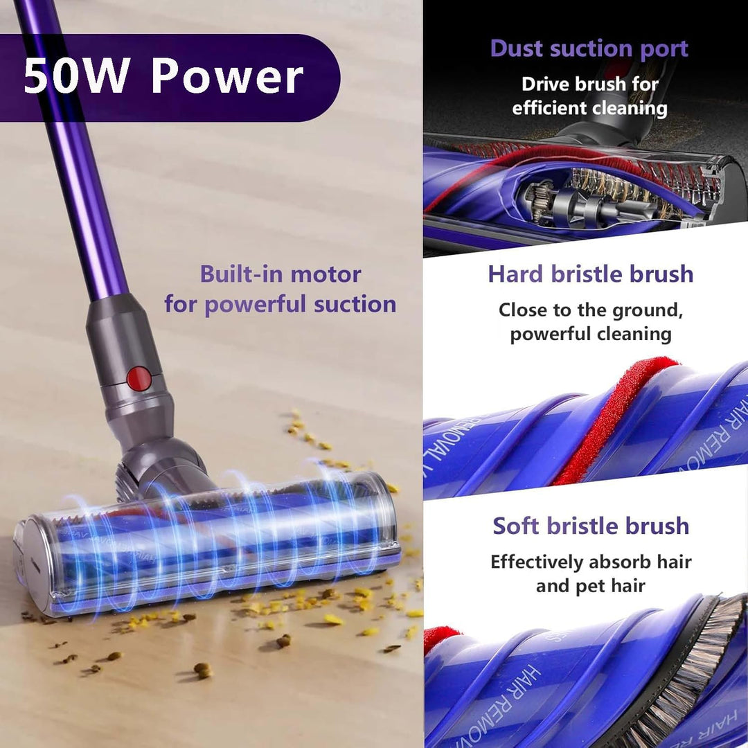 Ersatzbürstenkopf für Dyson V12 Detect Slim Anti-Tangle, V12 Detect Slim Direct Drive elektrische Tu