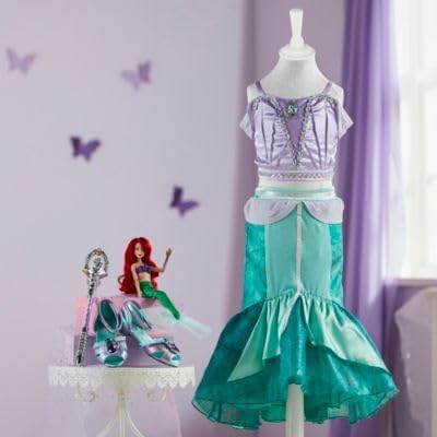 Disney Store Official Ariel Costume for Kids, The Little Mermaid 4 Jahre, 4 Jahre