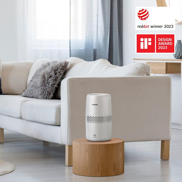 Philips Luftbefeuchtung 2000er Serie - NanoCloud-Technologie, Befeuchtet Räume bis zu 31m2, 2L Wasse