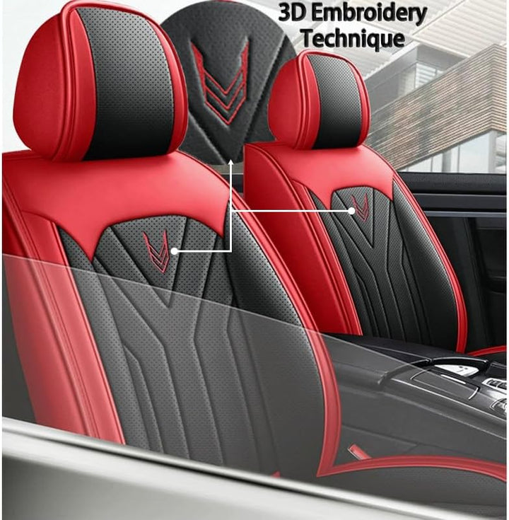 Wasserdicht Autositzbezüge Komplettes Set, Universell Passend Für 95% SUVs Car,Comfortable Wear-Resi