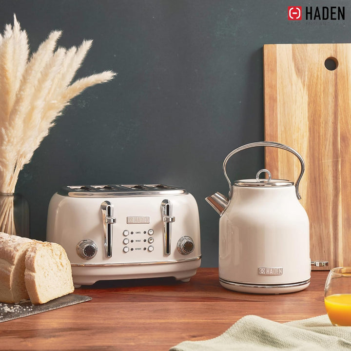 Haden Heritage 4 Scheiben Toaster (Ivory), Ivory