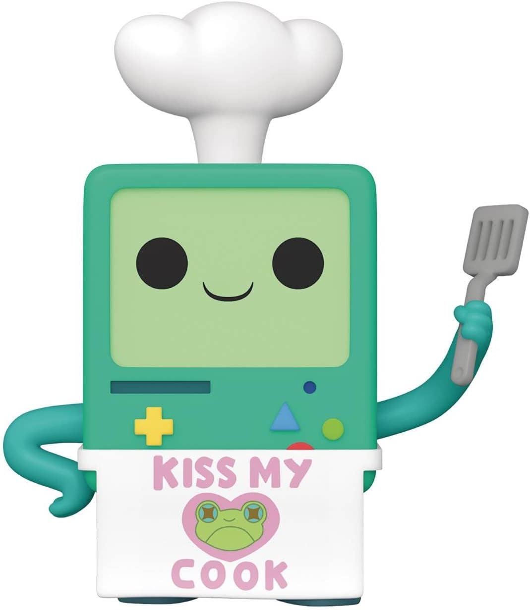 Funko Adventure Time – BMO Cook Pop! Vinyl-Figur (Bundled with Compatible Pop Box Protector Case)