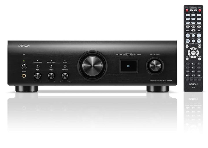 Denon PMA-1700NE HiFi Verstärker, 2x140W, eingebauter Phono-Vorverstärker, Hi-Res Zertifiziert, Adva