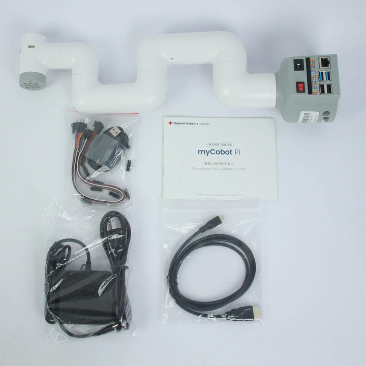 Elephant Robotics myCobot 280 Pi-kompatibler 6-Achsen-Roboterarm, kollaborativer, gelenkiger 6DOF-Me