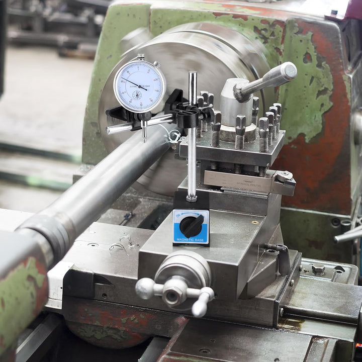 Magnetstativ Messstativ für Messuhr, Einstellbare Magnetischer Messstativ Magnet-Messstativ mit Mess