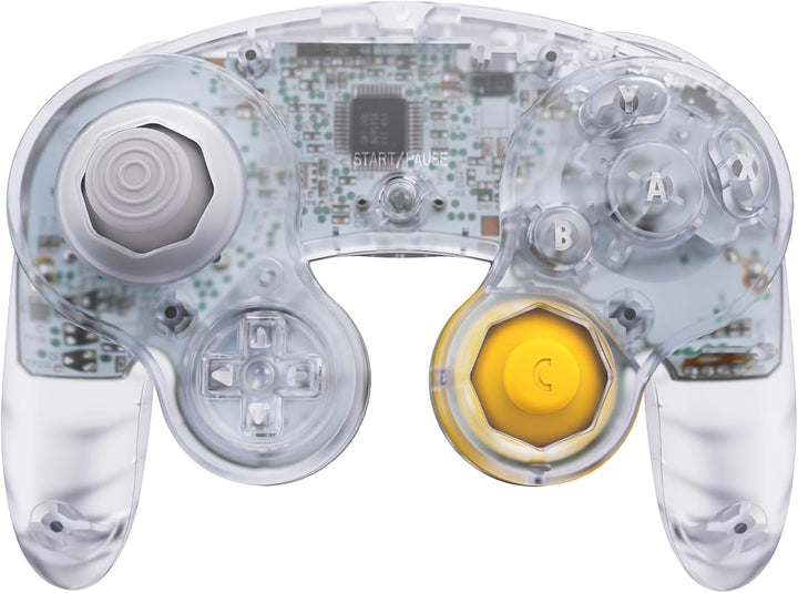 eXtremeRate Grips Case Shell kompatibel mit Nintendo Game Cube Controller, DIY-Ersatz Griff Gehäuse/