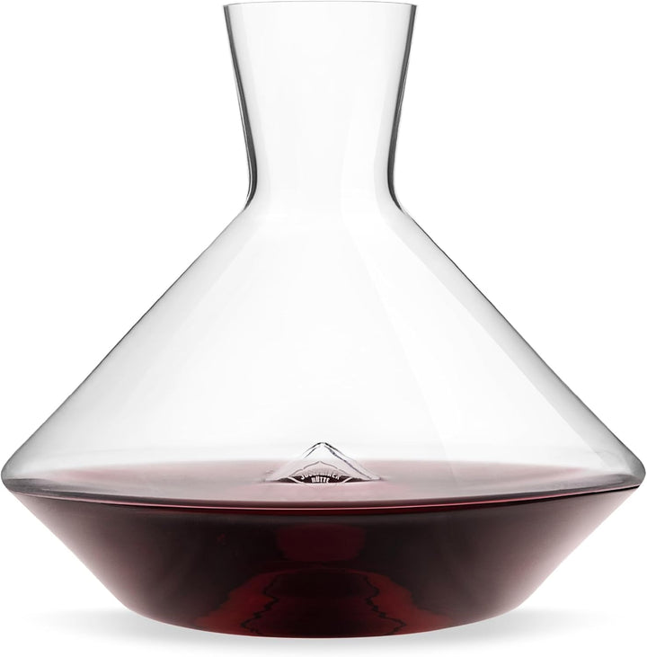 Josephinenhütte® JOSEPHINE N° 8 Decanter Magnum [FUNKTIONAL & ELEGANT] - handgefertigt & mundgeblase