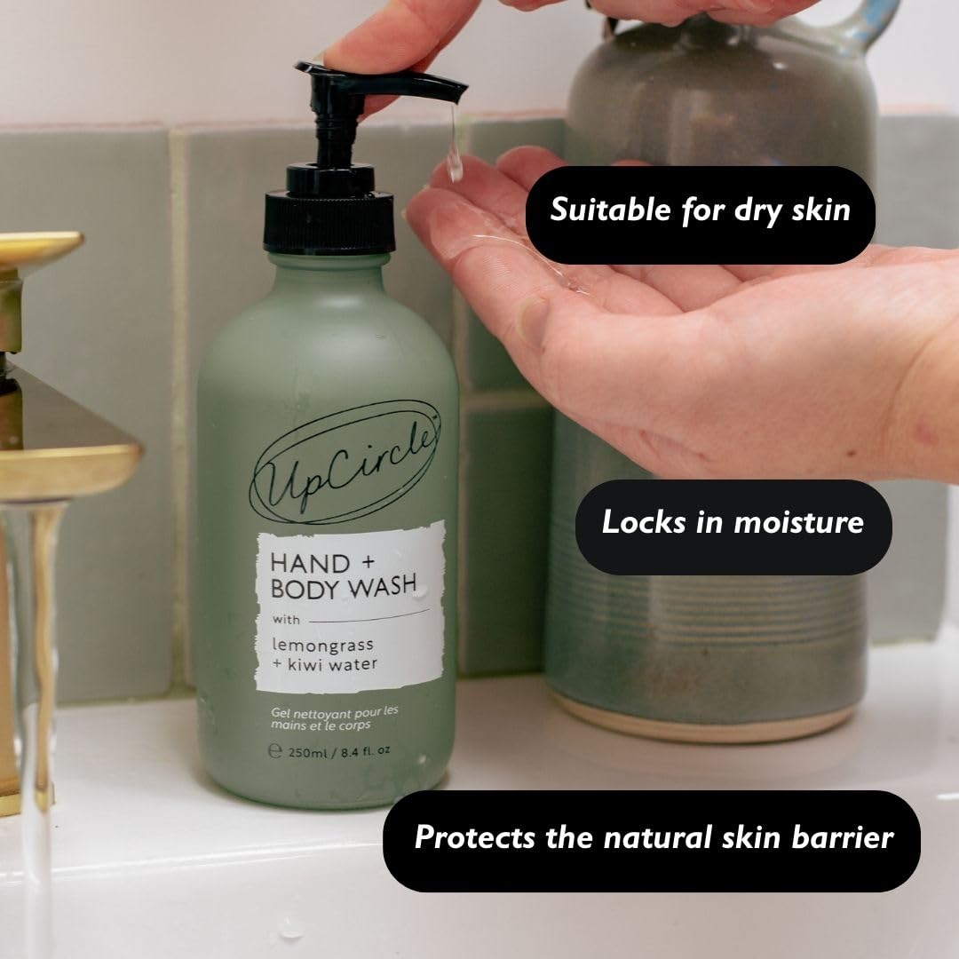 UpCircle - Hand &amp; Body Wash w. Kiwi Water 250 ml