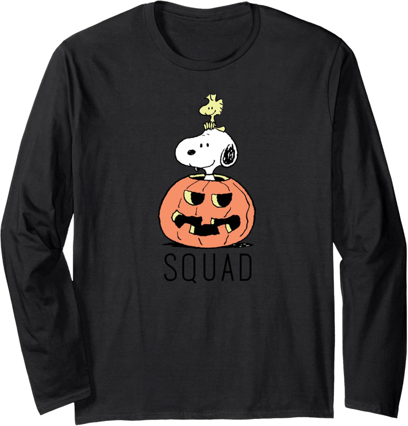 Peanuts Halloween Snoopy and Woodstock Kader Langarmshirt