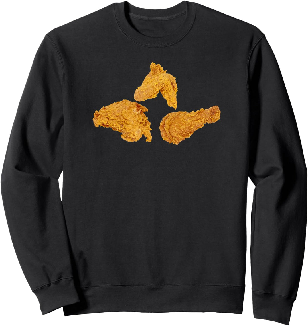Chicken Wings Halloween Kostüm Hähnchen-Schlegel Grillen BBQ Sweatshirt