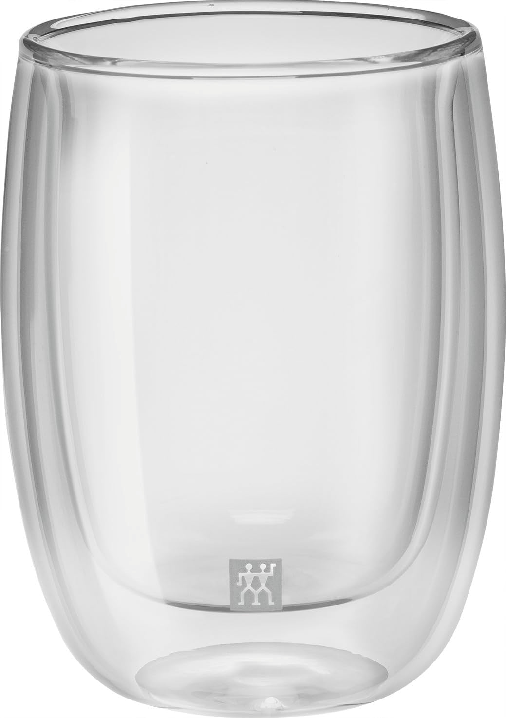 ZWILLING Sorrento Doppelwandige Kaffee-Gläser, 2x200 ml, Borosilikatglas, Thermogläser, hitzebeständ