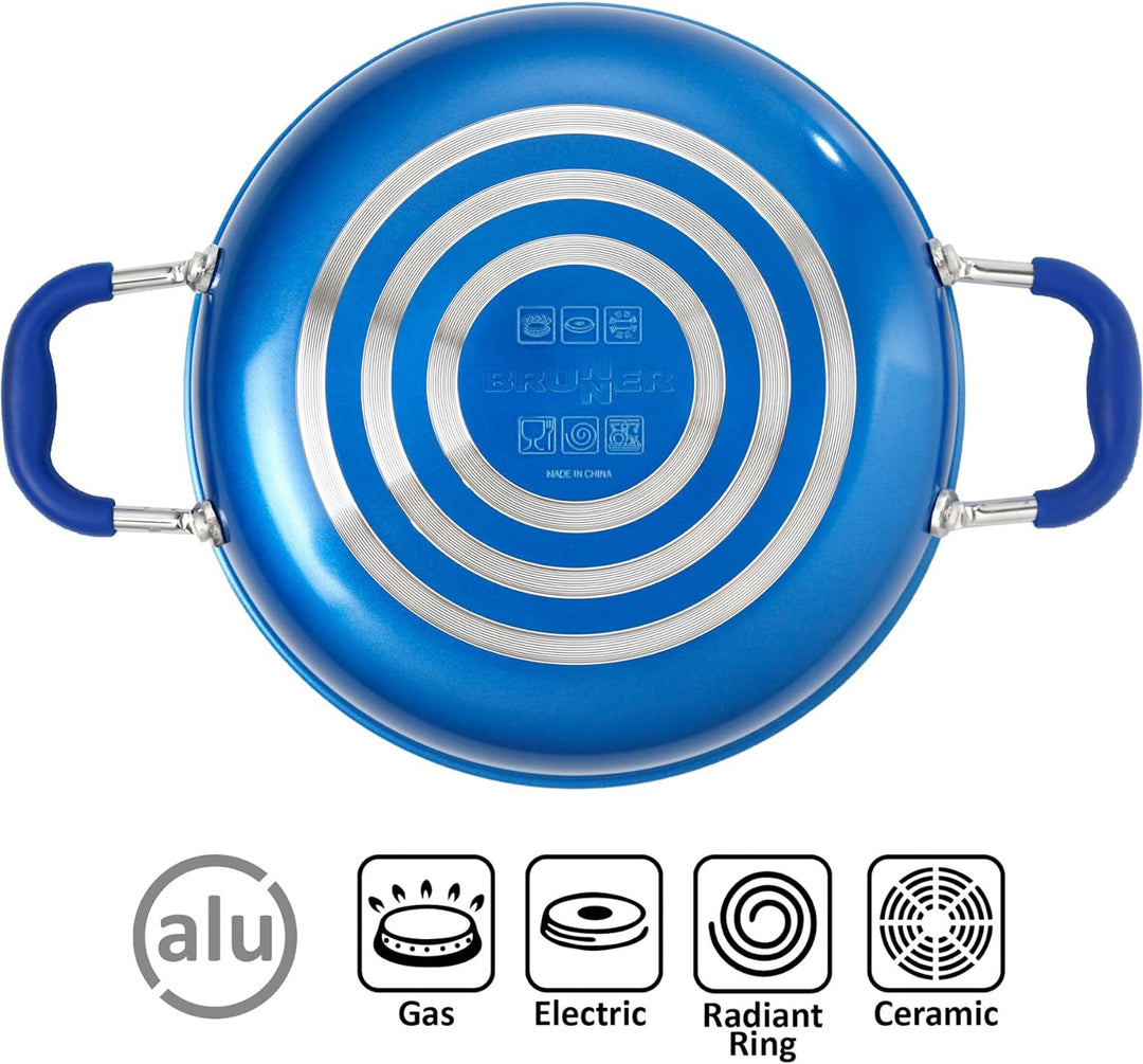 BRUNNER Campingbedarf Topfset, 27441 STANDARD Mehrfarbig, STANDARD Mehrfarbig