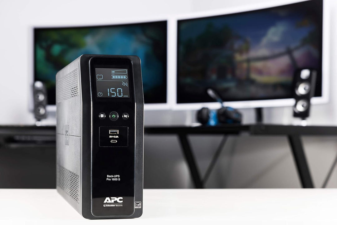 APC by Schneider Electric Back UPS PRO - BR1600SI - USV 1600 VA Leistung - SI Modell 1600 VA Leistun