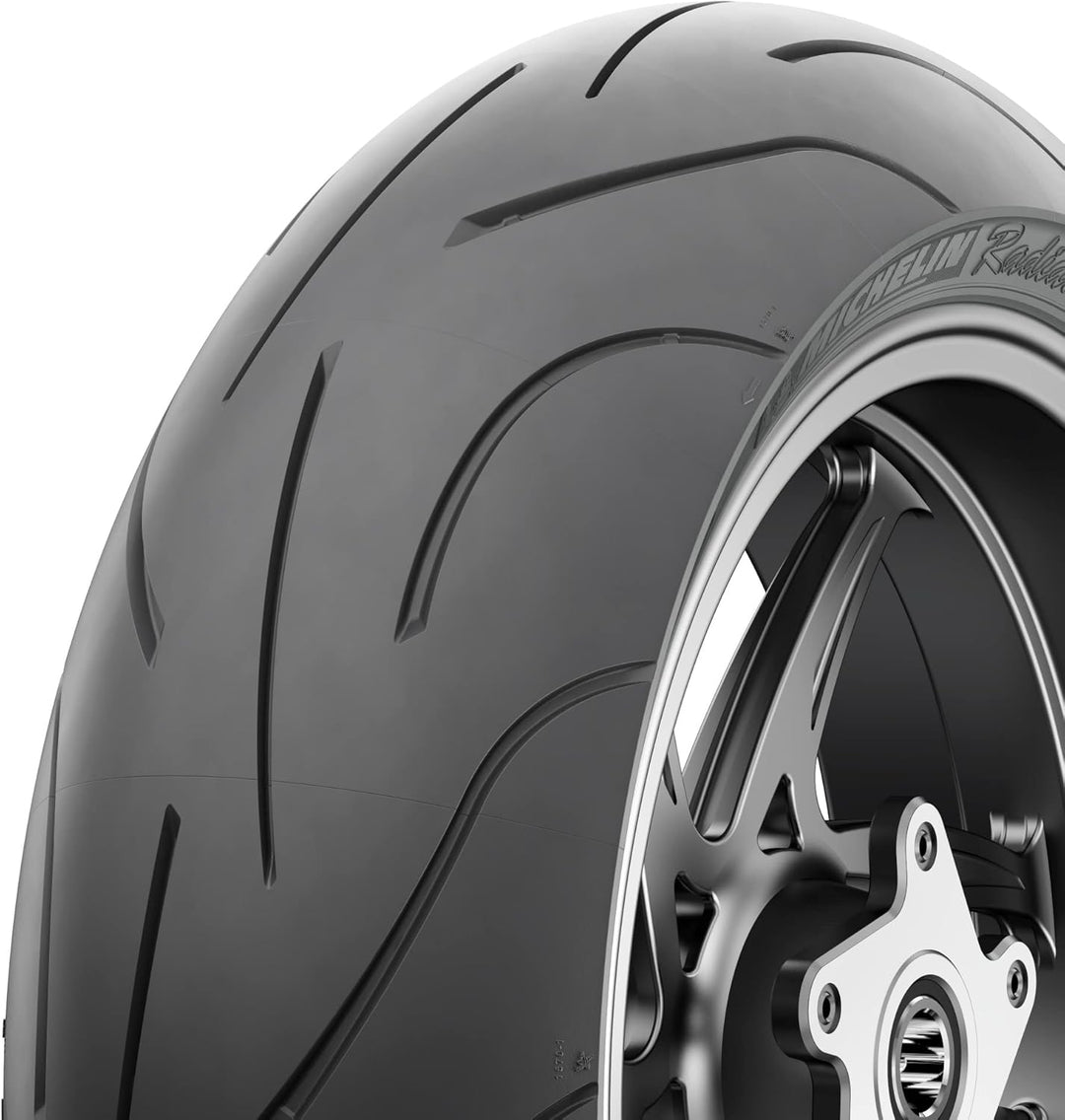 Michelin Pilot Power 2 ct Front Motorrad Ziehen Hinterrad Schwarz, Hinterrad Schwarz
