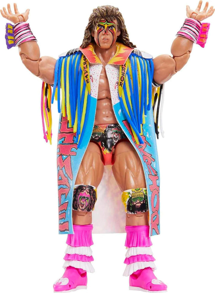 WWE MATTEL Action Figures Ultimate Edition Warrior Figur und Zubehör 6 in Collectible WWE Toys (HKT4