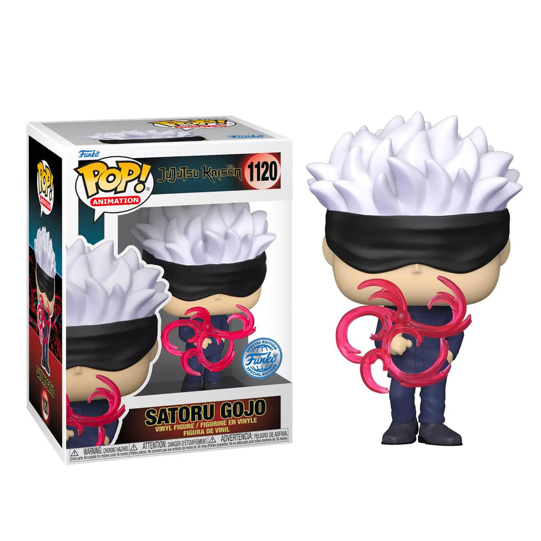 Funko Jujutsu Kaisen Pop! Animation Vinyl Figur Gojo (Red Tech) 9 cm