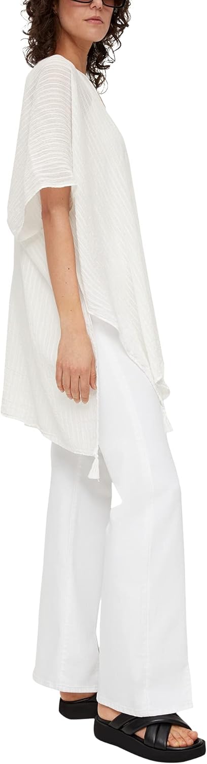 s.Oliver Damen Poncho, Creme 0210