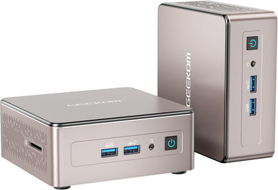 GEEKOM A5 2025 Edition Mini-PC, AMD Ryzen 5 7430U (bis zu 4,5GHz), 16GB DDR4, 512GB SSD, Windows 11