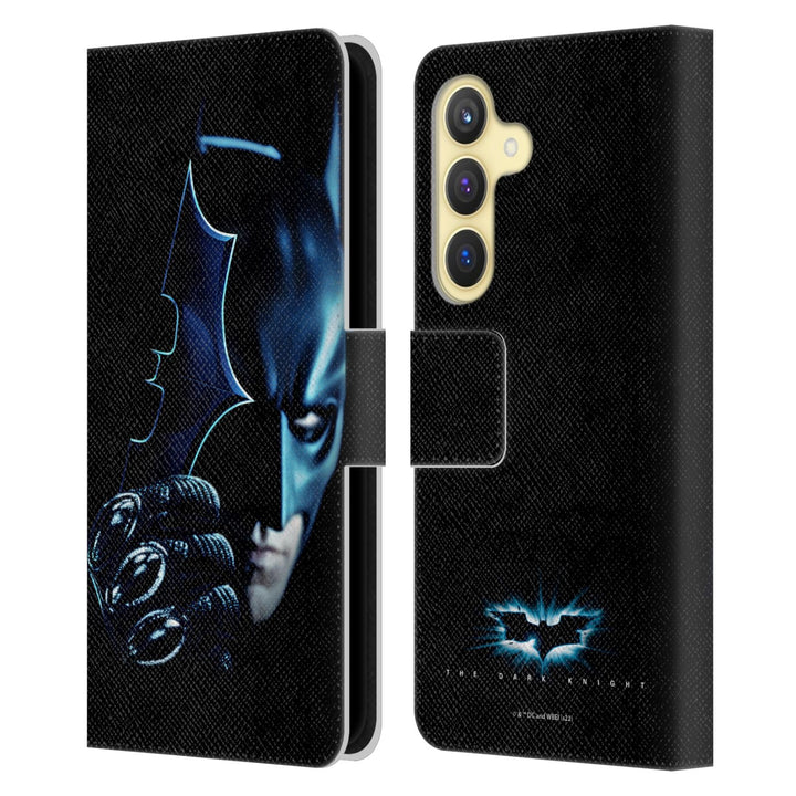 Head Case Designs Offizielle The Dark Knight Batman Batarang Wichtige Kunst Leder-Wallet-Hülle Kompa