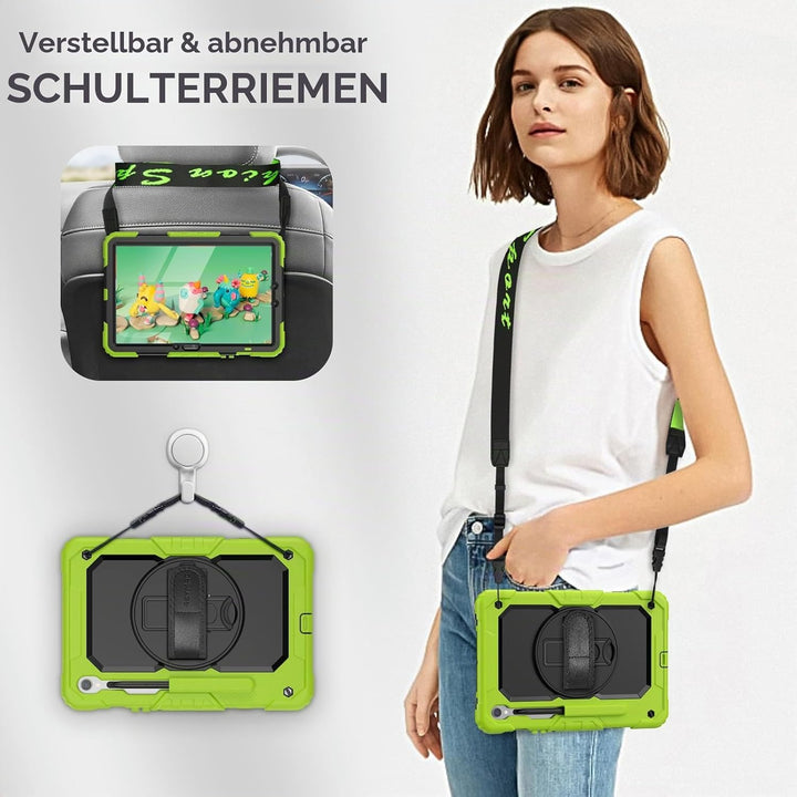 SEYMAC Hülle für Samsung Galaxy Tab S10 Lite / S10 FE / S9 FE 10,9 Zoll / S9 11 Zoll, Stossfeste Hül