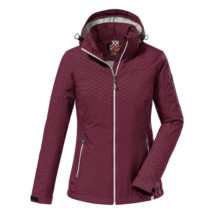 Killtec Damen Outdoorjacke KOS 38 dunkelrose, 38 dunkelrose