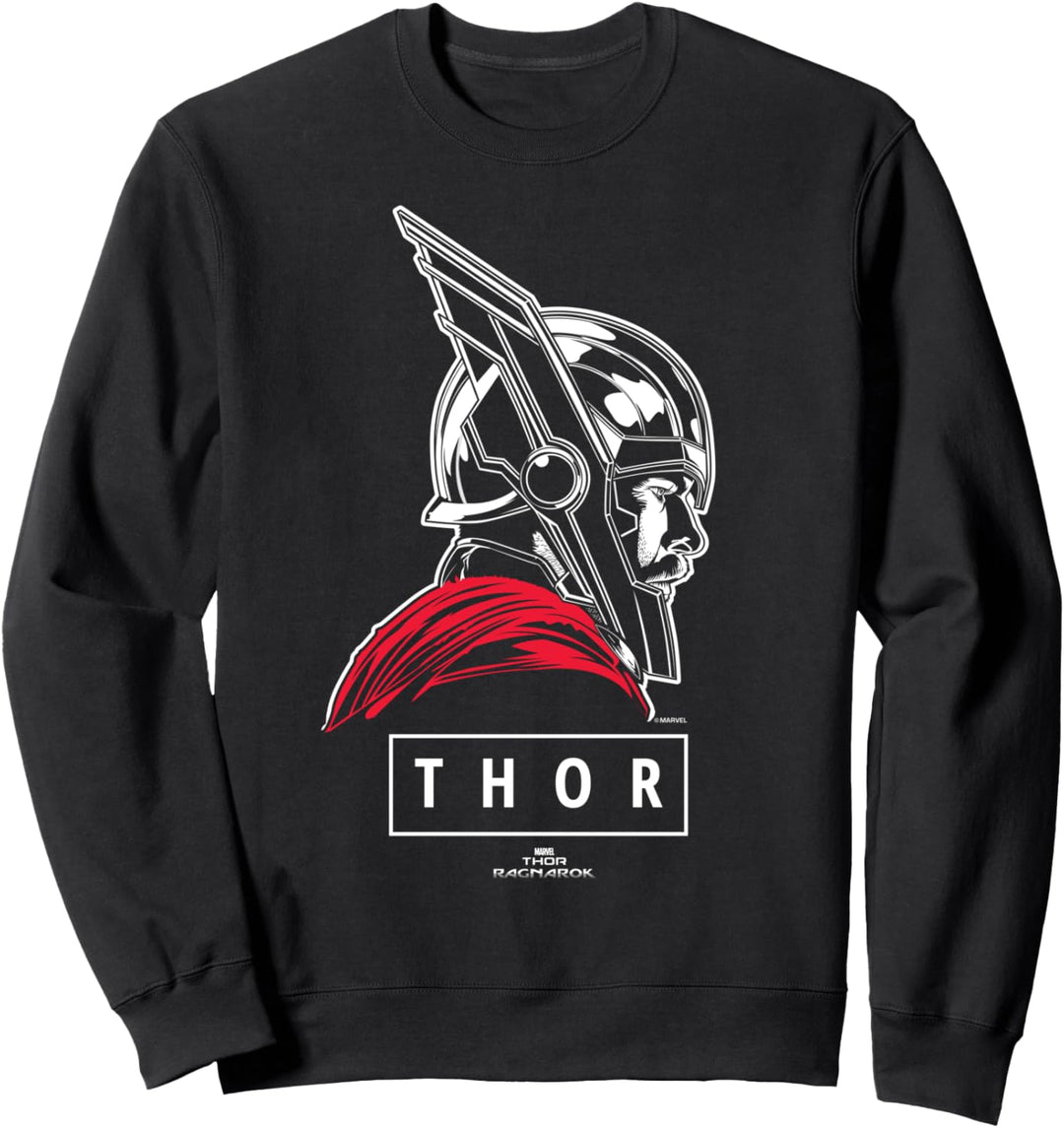 Marvel Thor: Ragnarok Thor Profile Outline Sweatshirt