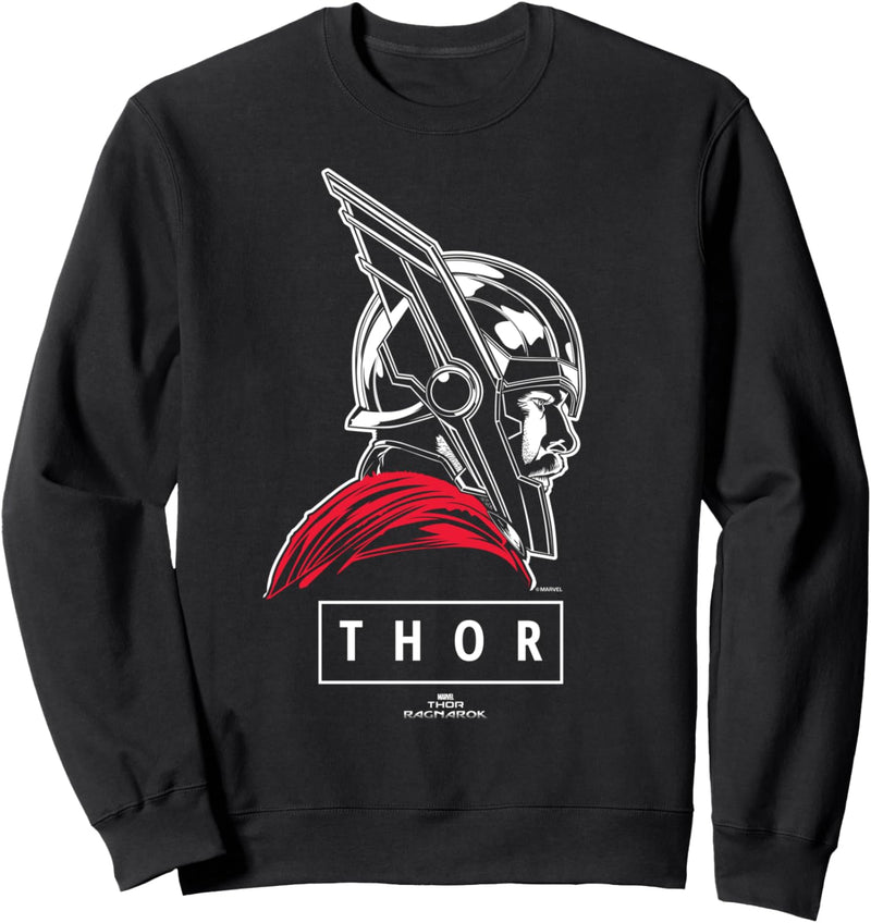 Marvel Thor: Ragnarok Thor Profile Outline Sweatshirt