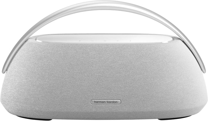 Harman Kardon Go + Play 3 Bluetooth Box in Grau – Tragbarer Lautsprecher mit 8-Stunden-Akku und kräf