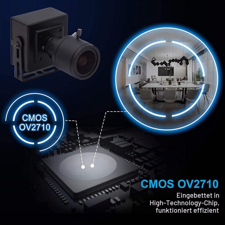 ELP 1080P Optical Zoom Webcam 2,8-12mm Vario Objektiv USB Kamera Full fps Full HD 1080p Webkamera mi