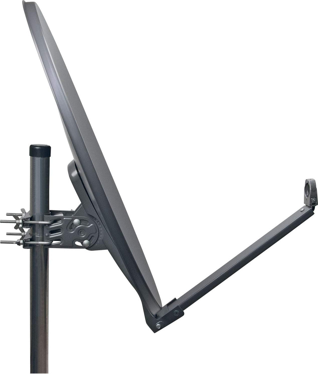Schwaiger SPI710.1 Aluminium Offset-Parabolantenne (75 cm) anthtazit