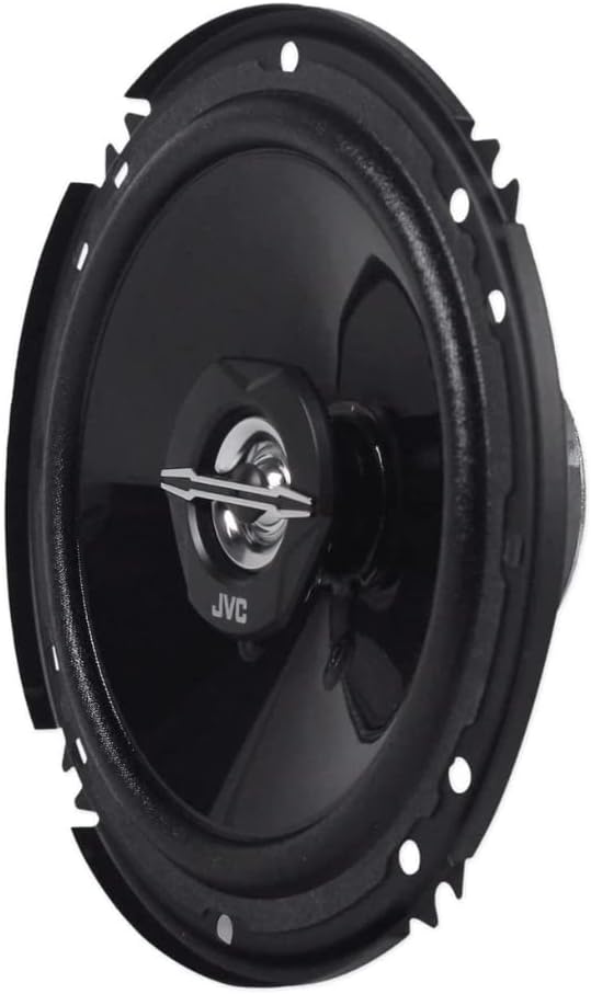 JVC CS-J620 Koaxial Lautsprecher (16 cm, 2-Wege) schwarz Single, Single