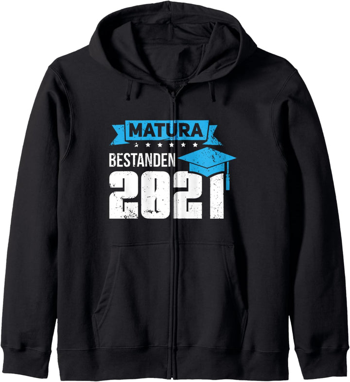 Matura 2021 Bestanden Abschluss Kapuzenjacke