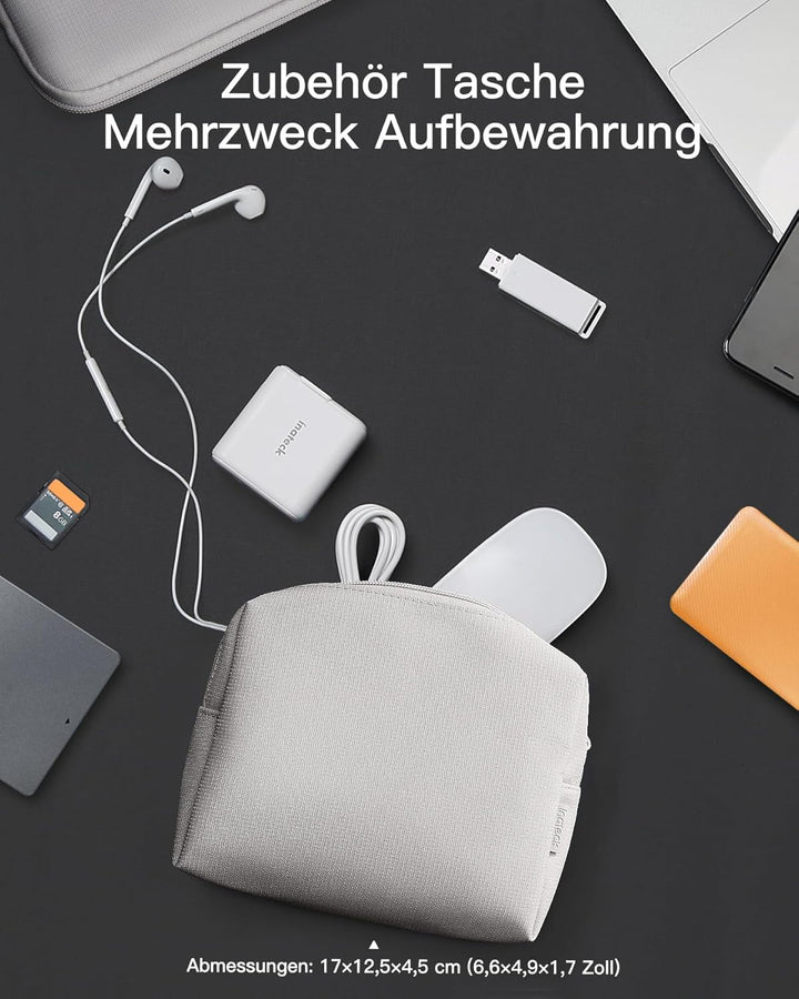 Inateck Laptoptasche Hülle kompatibel mit 15,3 Zoll MacBook Air M5 2026(A3448), M4 2025(A3241), M3 2