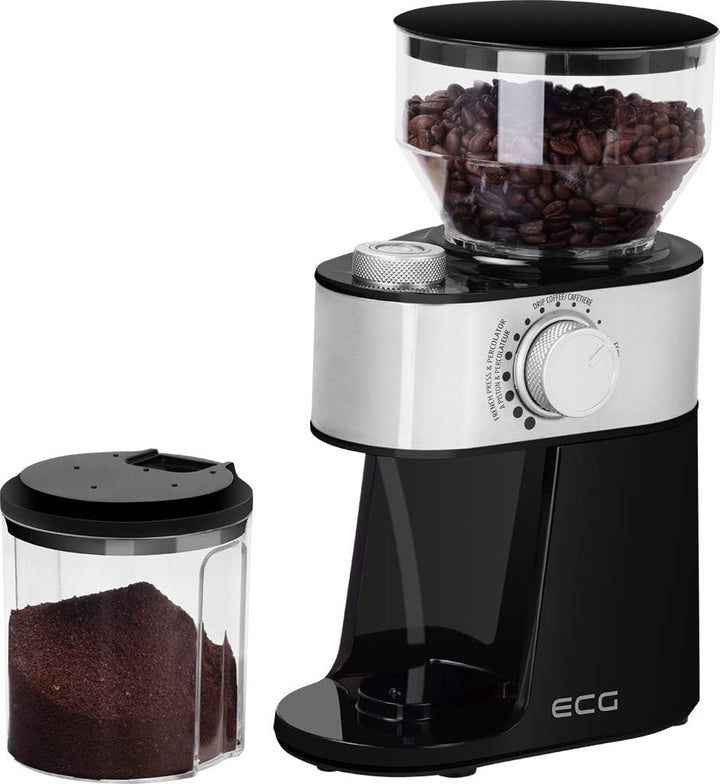ECG KM 1412 Aromatico Elektrische Kaffeemühle Black