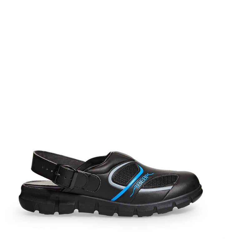 ABEBA 37341 DYNAMIC ESD Verstopfen, OB, A, E, FO, SRC, Schwarz/Blau, Grösse 43 43 EU, 43 EU