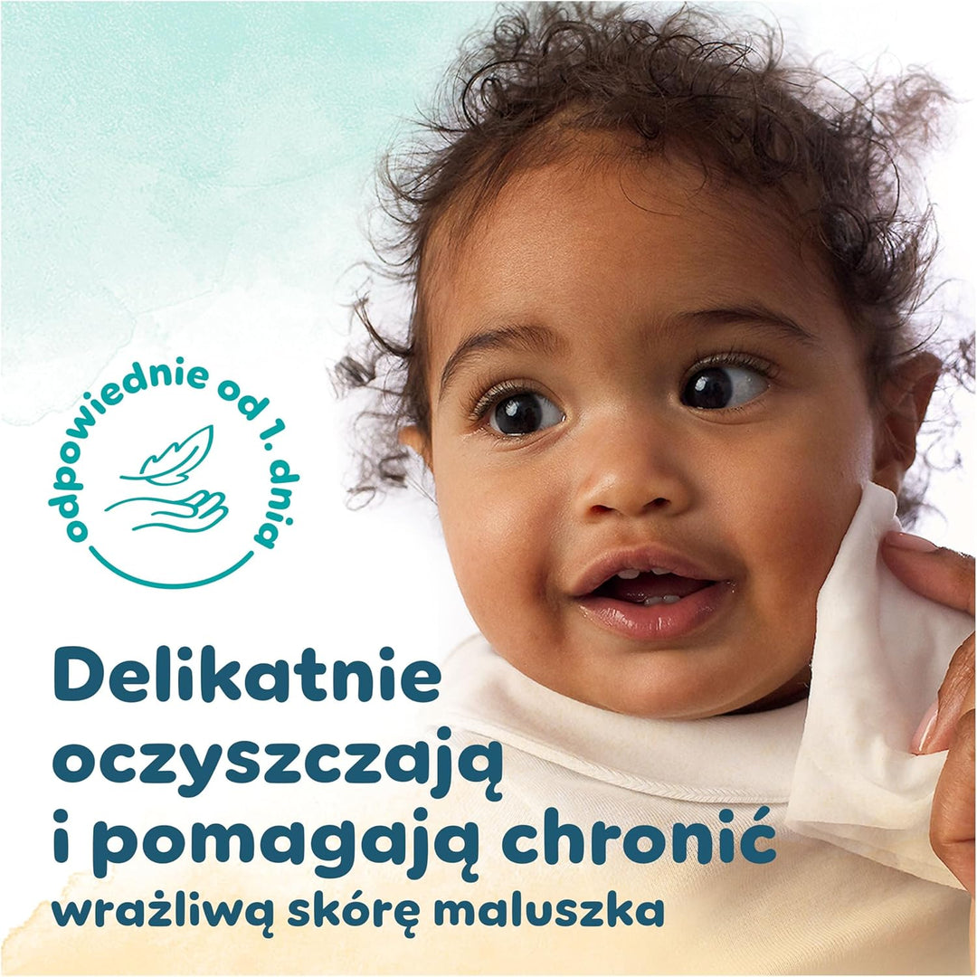 Pampers Harmonie Protect & Care Feuchttücher 18 Packungen mit jeweils 44 Feuchttüchern = 792 Feuchtt