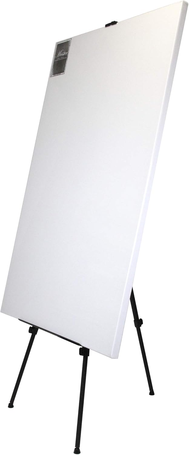 Paintersisters Rio XL Aluminium Staffelei 72-209cm gross, leicht 1,4 kg und faltbar mit Nylonbeutel