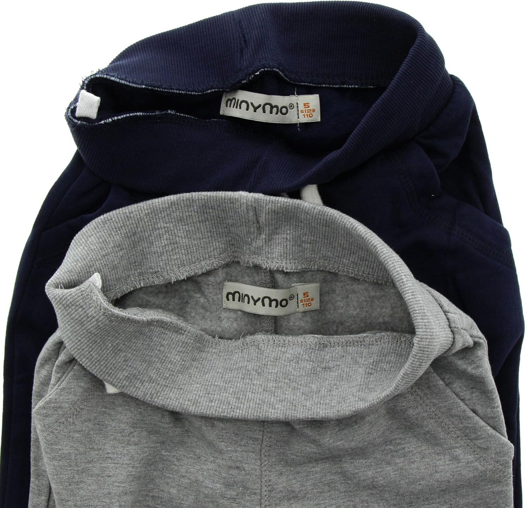 MINYMO Jungen Sweatpants 80 Dunkelblau, 80 Dunkelblau