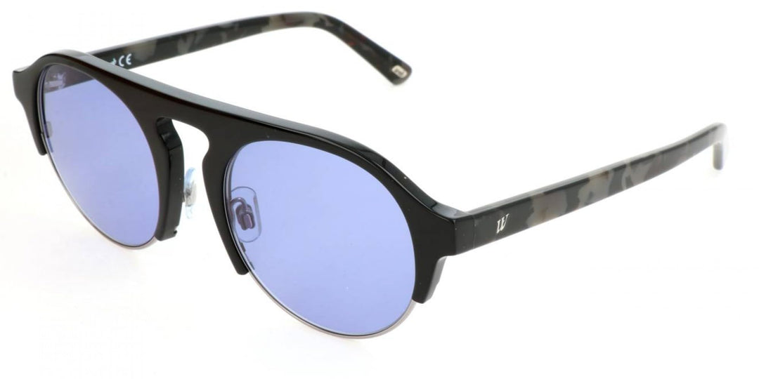 Web Unisex-Erwachsene WE0224 05V 52 Brillengestelle, Schwarz (Nero-), 52.0
