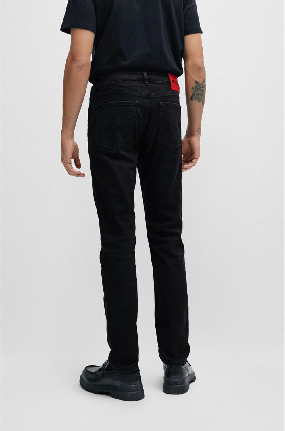 HUGO Herren Jeans 33W / 34L Black008, 33W / 34L Black008