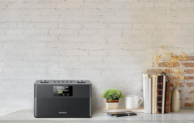 KENWOOD CR-ST80DAB-B Stereo-Kompaktradio (DAB+, UKW, Bluetooth, Line-In, Weckfunktion, Farbe