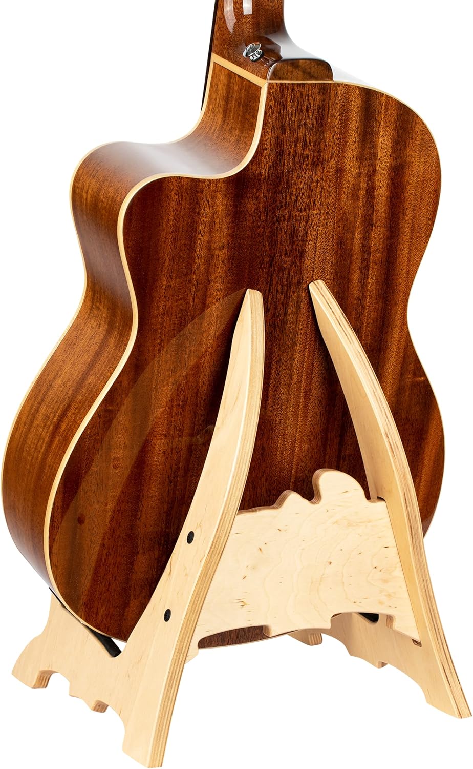 Ortega Guitars OWGS-2 Birkenschichtholz Gitarreständer, natur lackiert