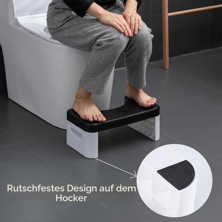 7 -Zoll -Toilettenhocker für Erwachsene und Kinder, abnehmbar und stapelbar, Badezimmer -Töpfchenstu