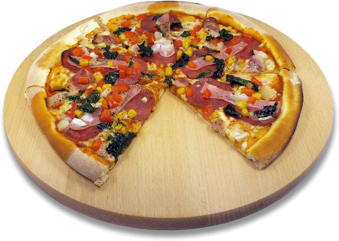 Practic Drehteller Rotierendes Pizzabrett 30cm rundes Pizzaboard, Servierbrett, Käsebrett, Käsebrett