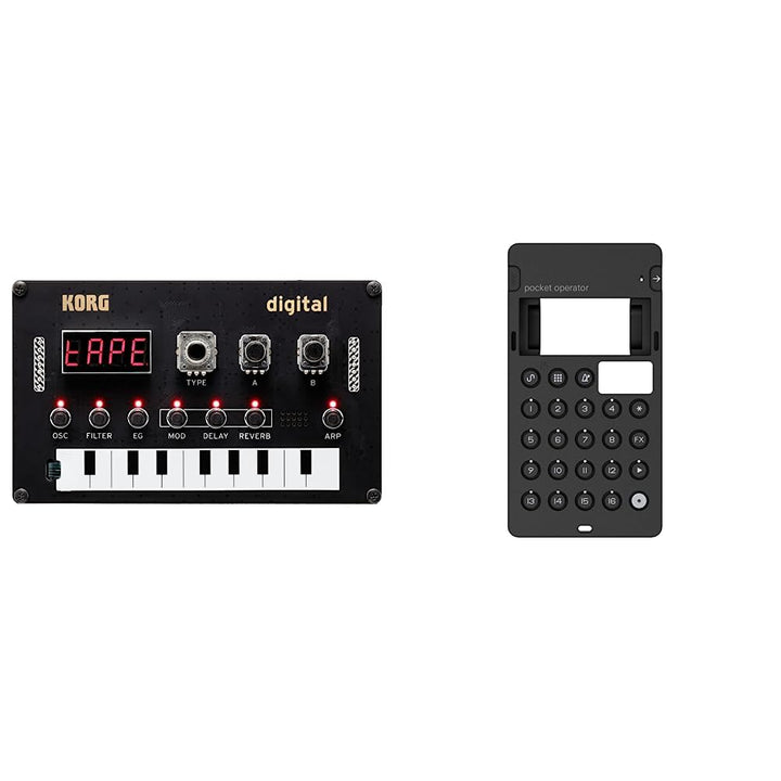 KORG Nu:Tekt NTS-1 Digital Synth Kit &amp; Teenage Engineering CA-X, Universelles Case für Pocket Operat