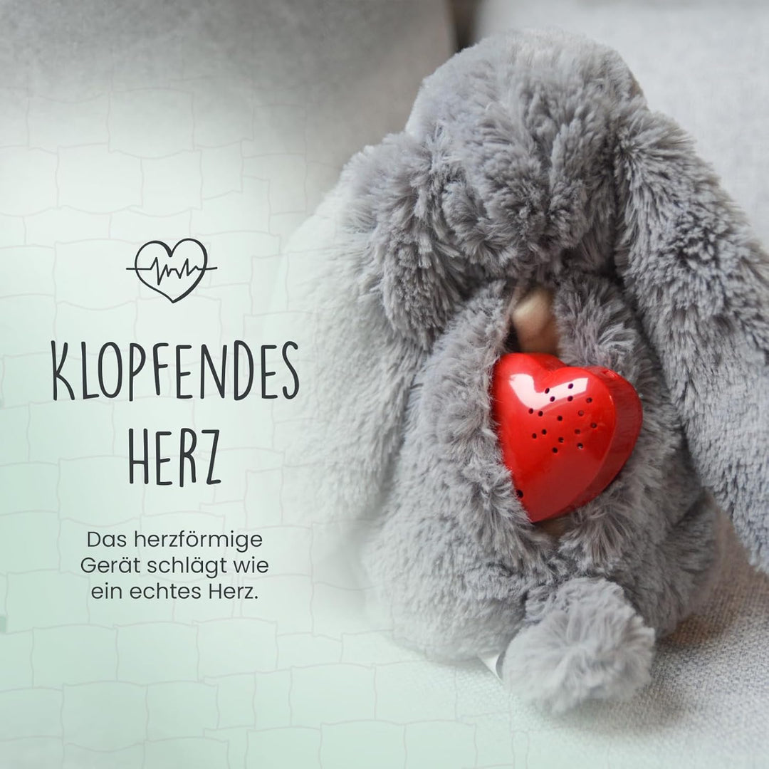 Cozy Dog Bunny Dog Kuscheltier - Kuschelhund mit Herzschlag - reduziert Trennungsangst - bietet Ruhe