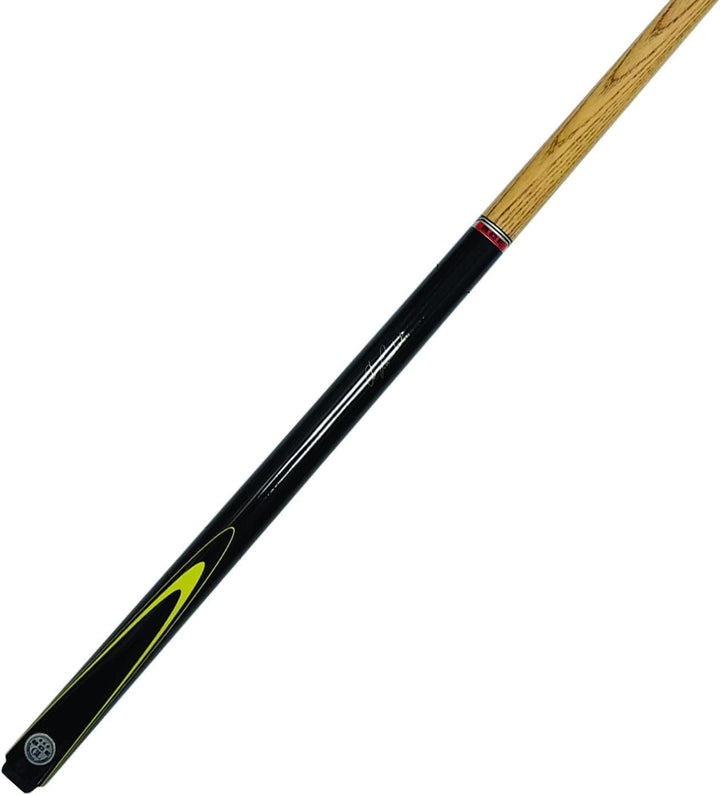 BCE Christophe Lambert English Pool Queue und Koffer, Schwarz/Naturholz, 57, 145 cm EU