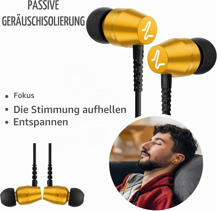 LUDOS OMNITONE USB C Kopfhörer, 5 Jahre Garantie für iPhone 16 15 Pro Max Plus Samsung Galaxy S24 S2